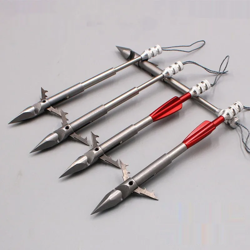 3/5pcs Fishing Slingshot Darts Strong Magnetic Rear-mounted Heavy 440c Deep-water Dart Broadhead Arrow Outdoor Fishing
3/5pcs Fishing Slingshot Darts Strong Magnetic Rear-mounted Heavy 440c Deep-water Dart Broadhead Arrow Outdoor Fishing