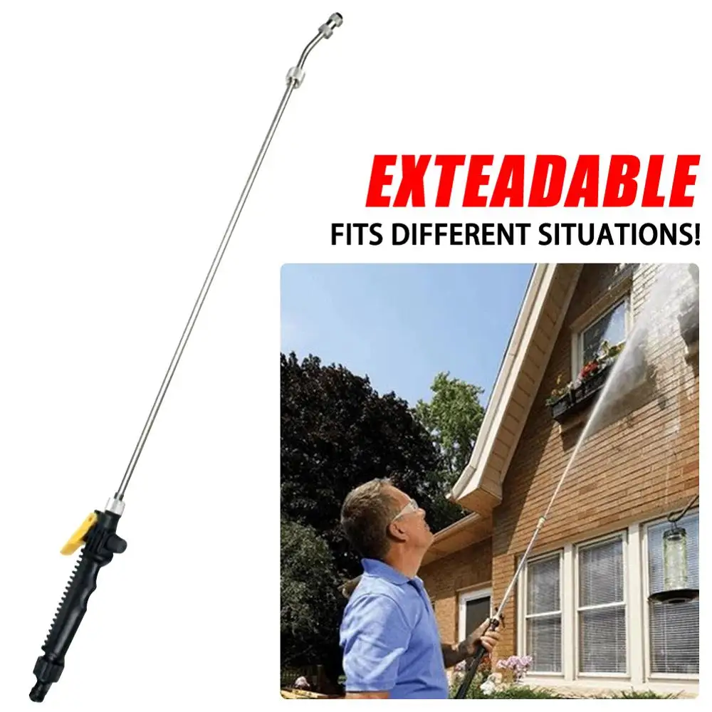 High-pressure Water Gun for Washing Cars and Watering Garden Flower Plant Multifunctional high-pressure Spray Water Gun 56/65 CM 
High-pressure Water Gun for Washing Cars and Watering Garden Flower Plant Multifunctional high-pressure Spray Water Gun 56/65 CM