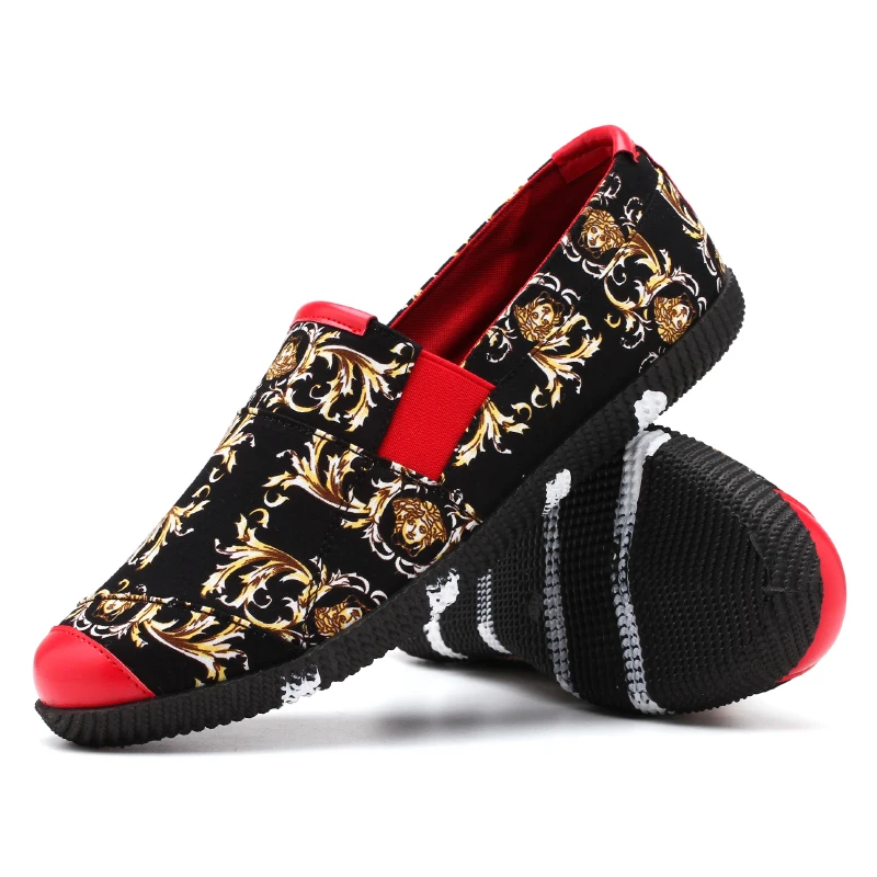 2021 Fashion Casual Men Peas Shoes Gold Printing Driving Loafers Moccasins Man Sneakers Zapatos Hombre Plus velvet size 39-44
2021 Fashion Casual Men Peas Shoes Gold Printing Driving Loafers Moccasins Man Sneakers Zapatos Hombre Plus velvet size 39-44