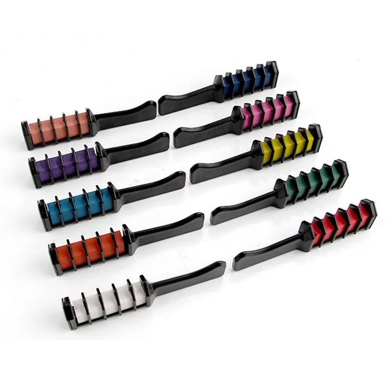 10pcs Hair Dye Comb Temporary Hair Chalk Color Comb Dye Washable Hair Color Comb For Party Makeup
10pcs Hair Dye Comb Temporary Hair Chalk Color Comb Dye Washable Hair Color Comb For Party Makeup