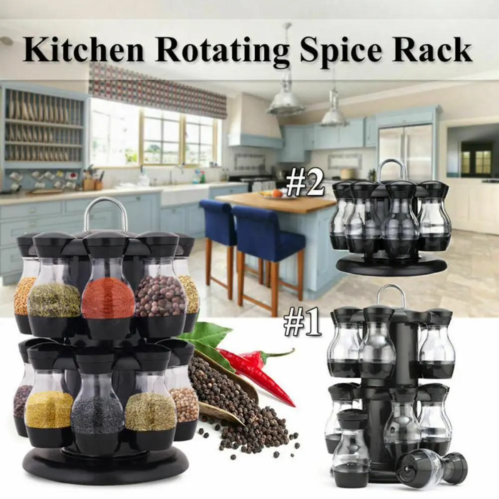 Rotating Kitchen Seasoning Box Seasoning Bottle Pot Rotating Condiment Seasoning Jars Set Plastic Kitchen Seasoning Pot Box
Rotating Kitchen Seasoning Box Seasoning Bottle Pot Rotating Condiment Seasoning Jars Set Plastic Kitchen Seasoning Pot Box
