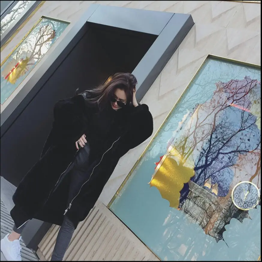 And 2021 Autumn Winter Women Plush Imitation Rabbit Loose Thicken Long Hooded Faux Fur Coat Female Fashion Clothing
And 2021 Autumn Winter Women Plush Imitation Rabbit Loose Thicken Long Hooded Faux Fur Coat Female Fashion Clothing