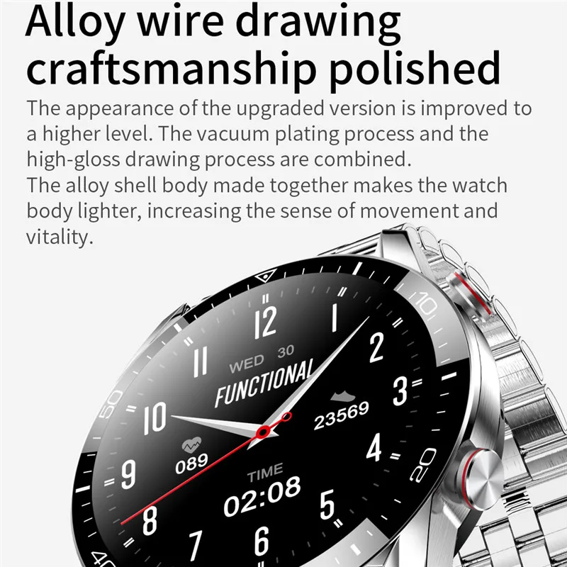 Smart Watch TK28 Men Bluetooth Call Full Touch Screen IP68 Waterproof Smartwatch For Android IOS Sports Fitness VS L13 L16
Smart Watch TK28 Men Bluetooth Call Full Touch Screen IP68 Waterproof Smartwatch For Android IOS Sports Fitness VS L13 L16