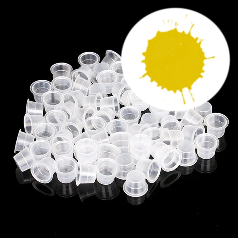 1000Pcs Disposable Tattoo Ink Cap Cups 13/19.5/23mm Permanent Makeup Pigment Transparent Container for Tattoo Supplies
1000Pcs Disposable Tattoo Ink Cap Cups 13/19.5/23mm Permanent Makeup Pigment Transparent Container for Tattoo Supplies