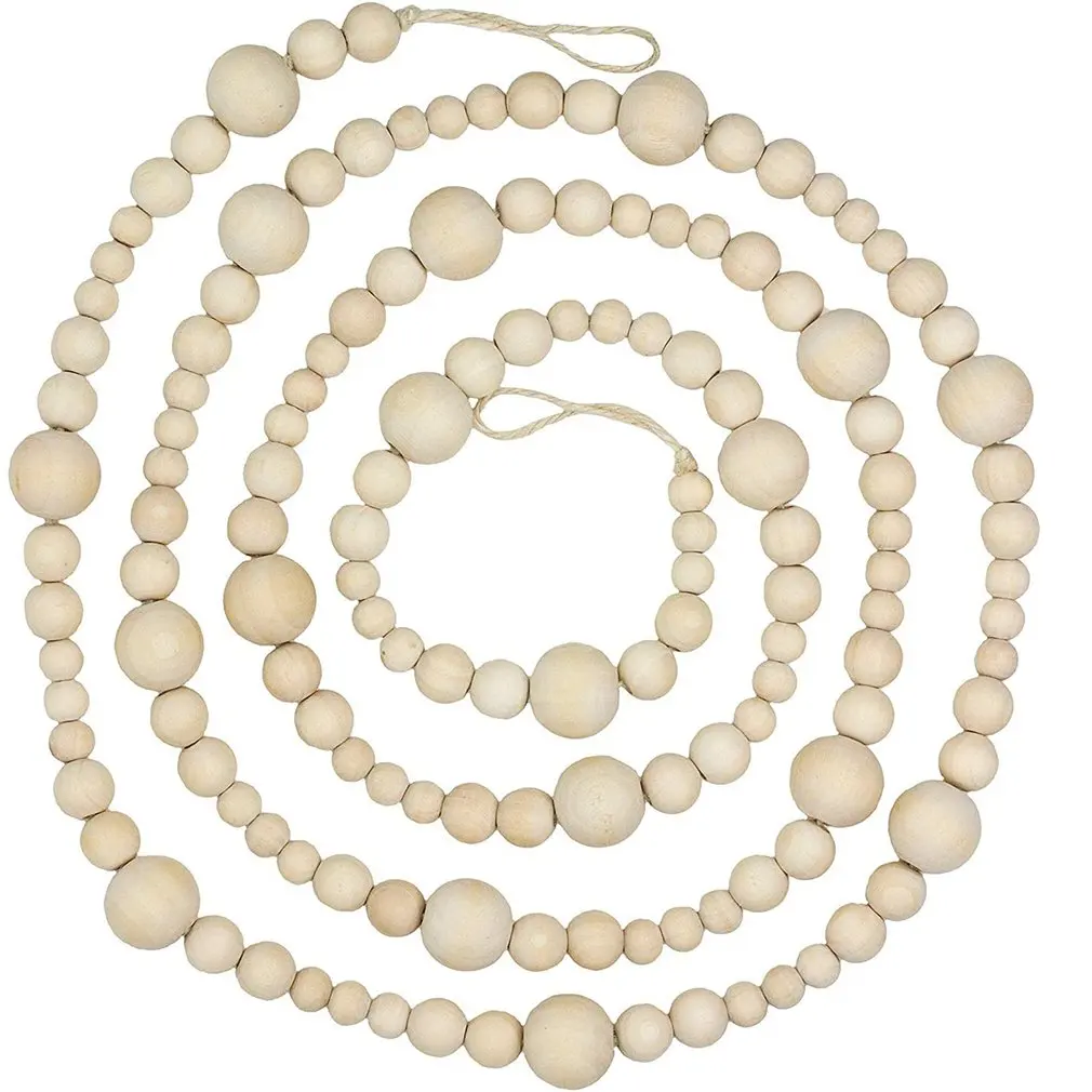 Wood Bead Garland Modern Farmhouse Mantle Decor Prayer Beads Home Garland Wall Decororation Beige Wooden Decorative Beads
Wood Bead Garland Modern Farmhouse Mantle Decor Prayer Beads Home Garland Wall Decororation Beige Wooden Decorative Beads