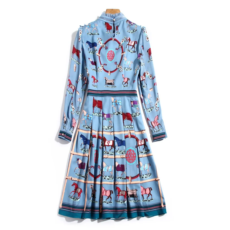Runway Designer Fashion High Quality Women Long Sleeve Lace Ruffle Patchwork Animal Print Vintage Elegant midi ladies dress
Runway Designer Fashion High Quality Women Long Sleeve Lace Ruffle Patchwork Animal Print Vintage Elegant midi ladies dress