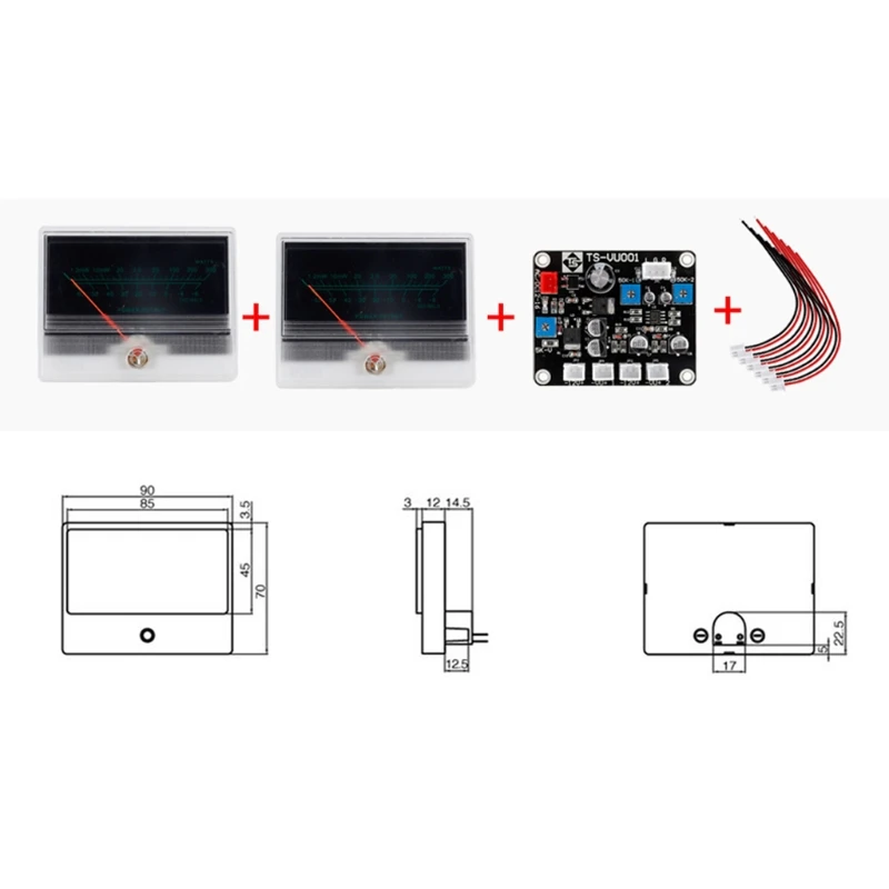 1set Pointer VU Meter TN-90A+ Driver Board Pre-stage DB W/Backlight Power Amplifier Board TS-DBP90B-2Q High quality Drop ship
1set Pointer VU Meter TN-90A+ Driver Board Pre-stage DB W/Backlight Power Amplifier Board TS-DBP90B-2Q High quality Drop ship
