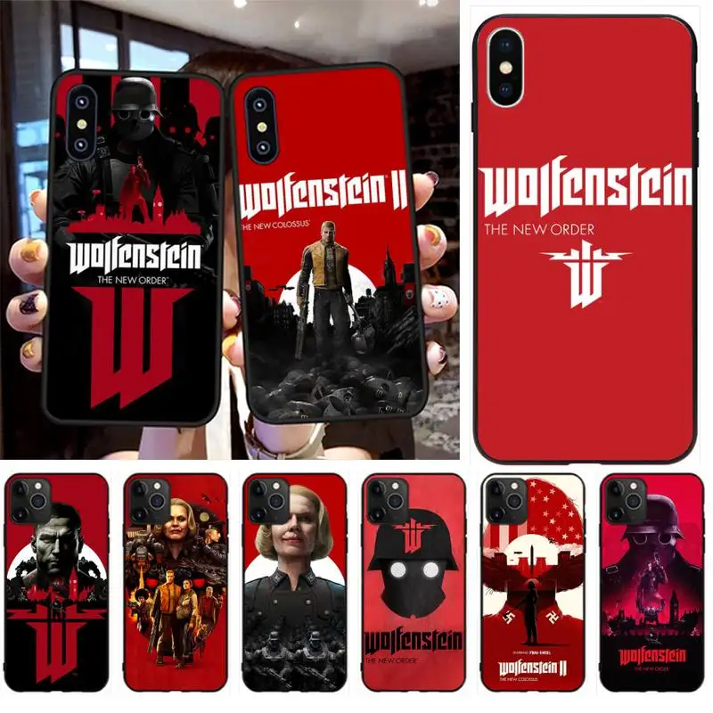 Game Wolfenstein 2 The New Colossus Soft Silicone Phone Case for iPhone 11 pro XS MAX 8 7 6 6S Plus X 5S SE XR case
Game Wolfenstein 2 The New Colossus Soft Silicone Phone Case for iPhone 11 pro XS MAX 8 7 6 6S Plus X 5S SE XR case