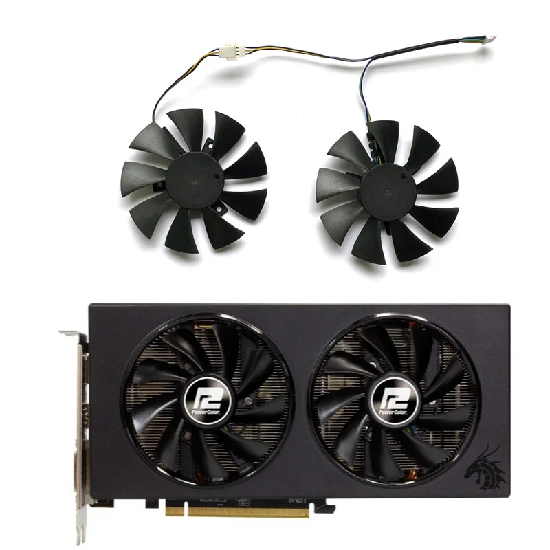 2pcs DIY Fan 4pin 85mm GA91S2H RX 590 GPU Fan for Powercolor RX 590 GME Red Dragon 8Gb RX 590 Red Dragon 8Gb Cooling Fan
2pcs DIY Fan 4pin 85mm GA91S2H RX 590 GPU Fan for Powercolor RX 590 GME Red Dragon 8Gb RX 590 Red Dragon 8Gb Cooling Fan