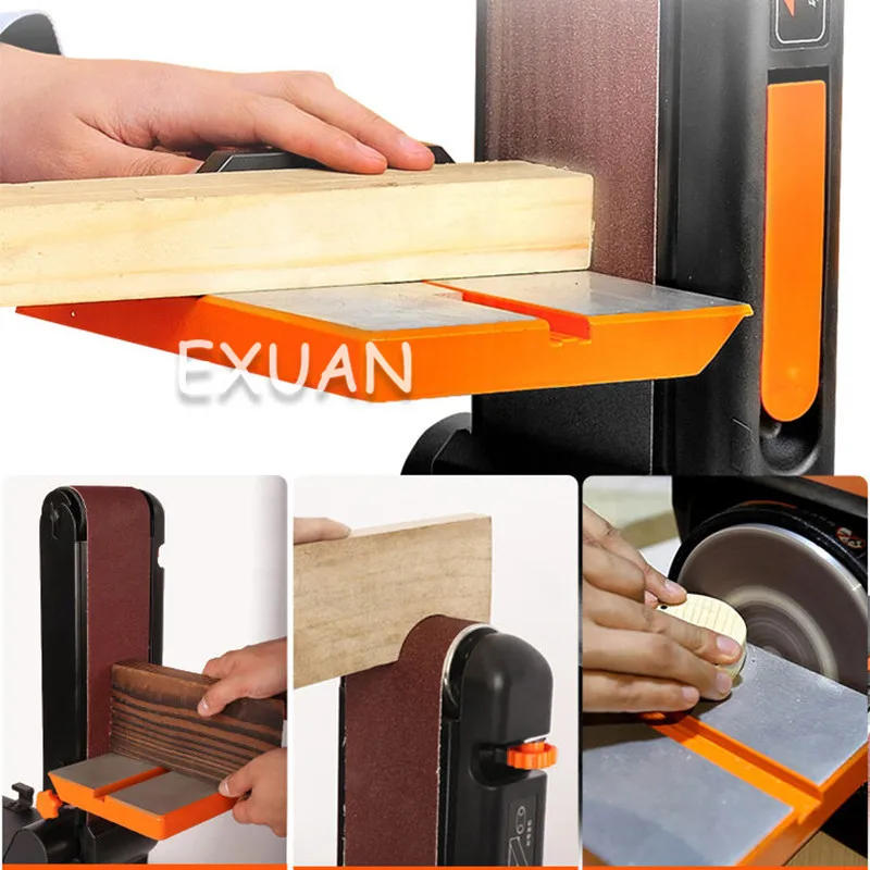 Desktop sanding machine/multifunctional belt machine/sand paper machine/woodworking belt sanding/polishing/small/domestic/550W
Desktop sanding machine/multifunctional belt machine/sand paper machine/woodworking belt sanding/polishing/small/domestic/550W