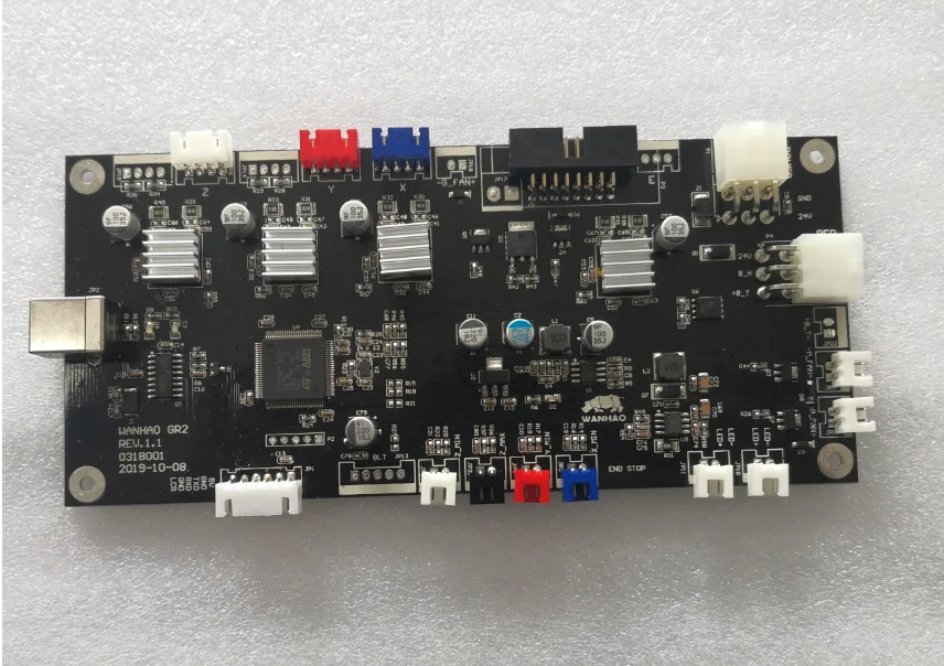 WANHAO GR2-Motherboard (деталь кинематической цепи control board)
WANHAO GR2-Motherboard (деталь кинематической цепи control board)