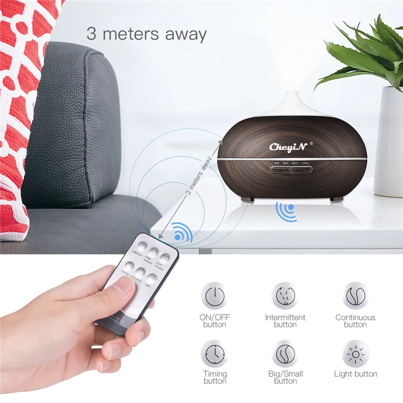 Led Diffuser 3M Remote control Ultrasonic Humidifier Aroma Diffuser Air Humidifier 550mL essential oil diffuser umidificador
Led Diffuser 3M Remote control Ultrasonic Humidifier Aroma Diffuser Air Humidifier 550mL essential oil diffuser umidificador