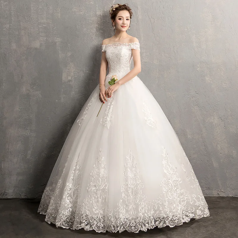Short Sleeve Lace Wedding Dresses Ball Gown Tulle Plus Size Off Shoulder Bride Bridal Weding Weeding Dresses Wedding Gowns
Short Sleeve Lace Wedding Dresses Ball Gown Tulle Plus Size Off Shoulder Bride Bridal Weding Weeding Dresses Wedding Gowns