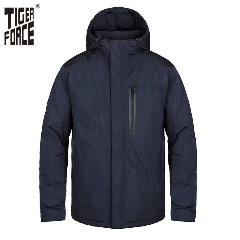 Tiger Force 2019 мужская повседневная куртка с капюшоном и защитой от ветра Весенняя