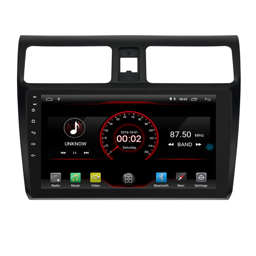 2.5D автомобильный DVD мультимедийный плеер для Suzuki Swift 2005 2006 2007 2008 2009 2010 Android 10 радио