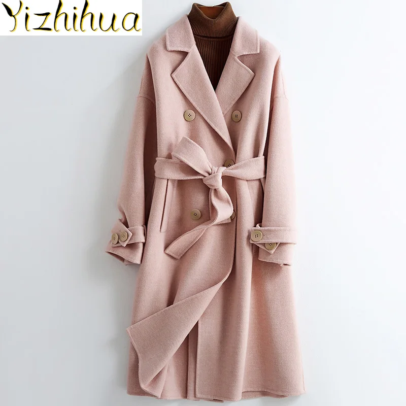 2020 women's wool robe, women's winter coat, Korean coat and coat, women's double button coat, winter pph2702
2020 women's wool robe, women's winter coat, Korean coat and coat, women's double button coat, winter pph2702