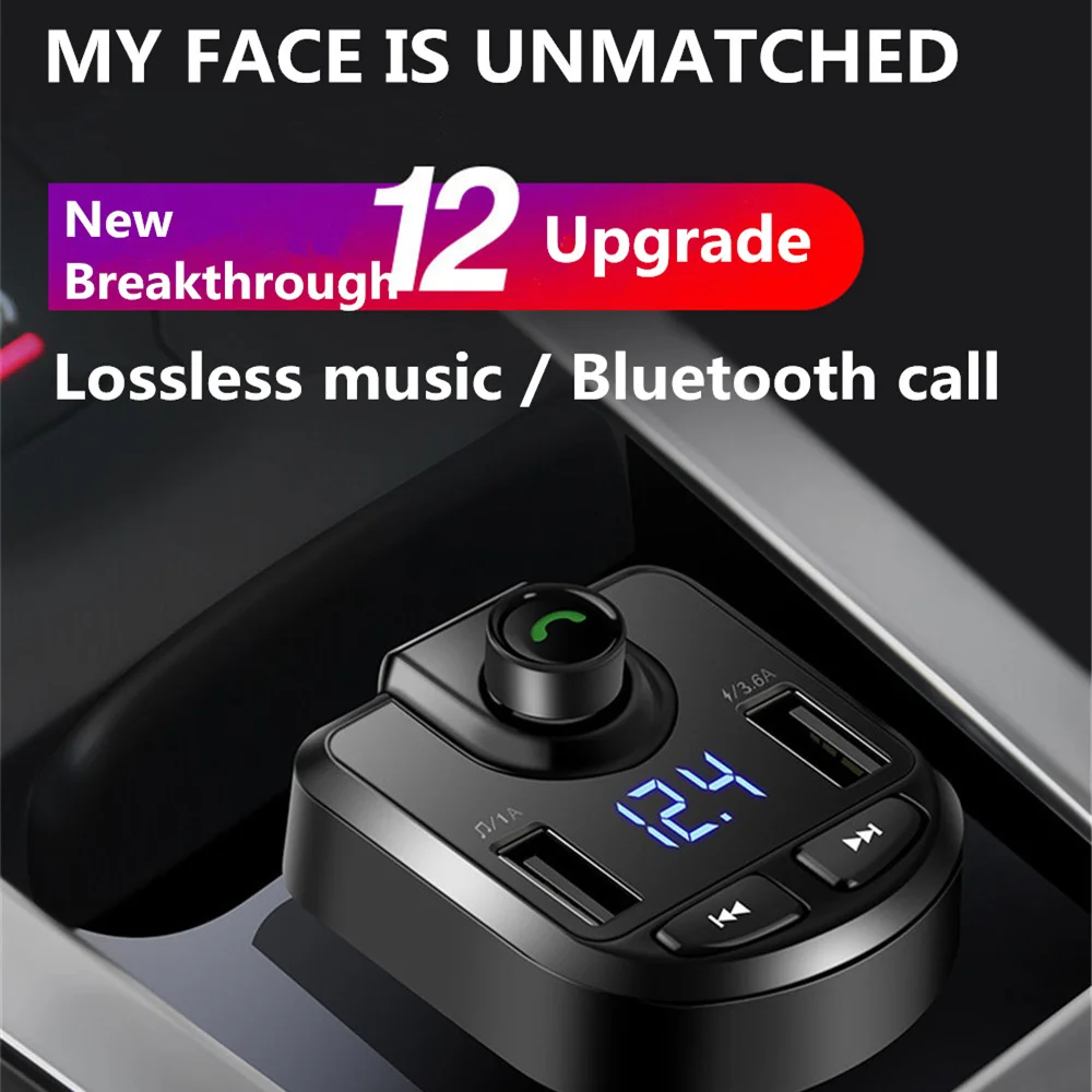 3.1A громкой связи Bluetooth автомобильный комплект двойной USB телефон быстрое