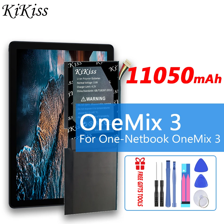 

Аккумуляторная батарея KiKiss 11050 мАч для одного нетбука OneMix 3 OneMix3