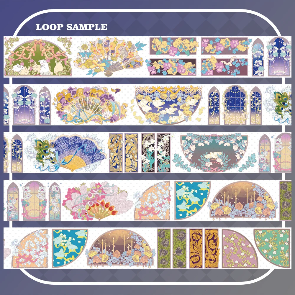 1Loop washi tapeall things four seasons separately. new basic tape hand decoration
1Loop washi tapeall things four seasons separately. new basic tape hand decoration