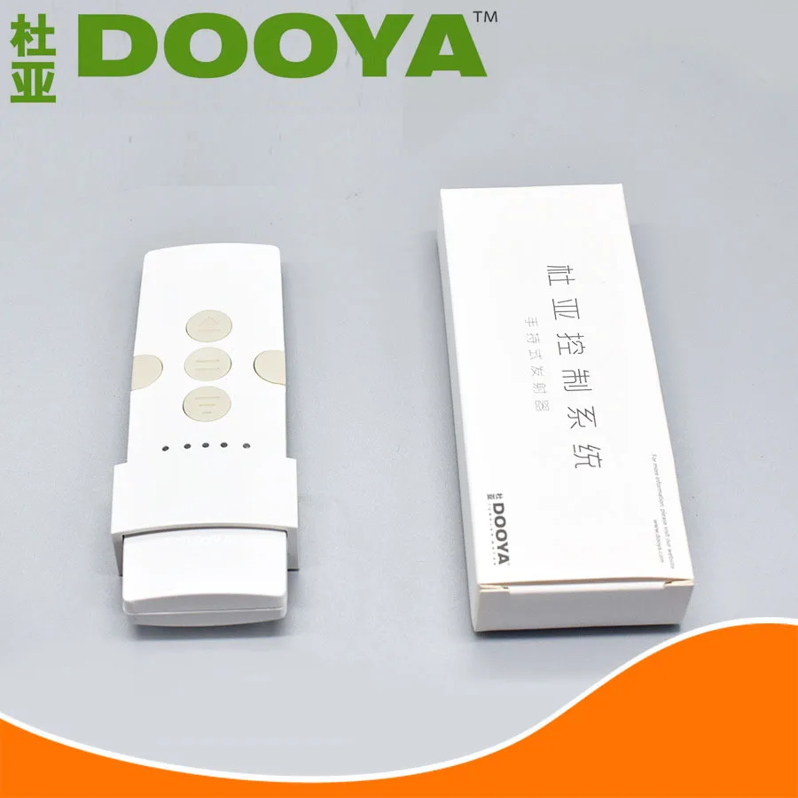 Original Dooya DC251 Five-Frequency Remote Control Dooya Emitter for Electric Dooya / Sunflower Motor Motorized Roller Blinds
Original Dooya DC251 Five-Frequency Remote Control Dooya Emitter for Electric Dooya / Sunflower Motor Motorized Roller Blinds