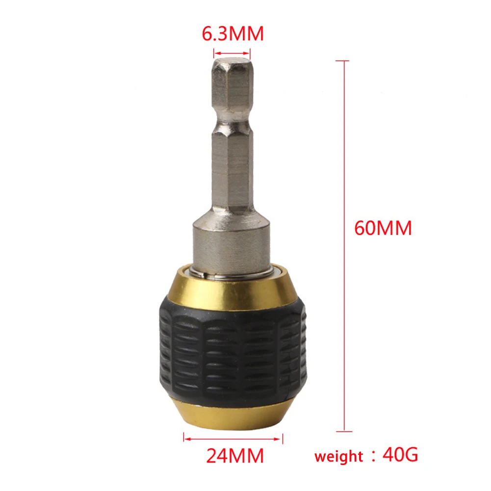 1/4 ''Hex Driver Adapter Drill Bit Tool Drill Chuck Screwdriver Quick Release Convertor Adapter Hex Drill Convertor Keyless
1/4 ''Hex Driver Adapter Drill Bit Tool Drill Chuck Screwdriver Quick Release Convertor Adapter Hex Drill Convertor Keyless