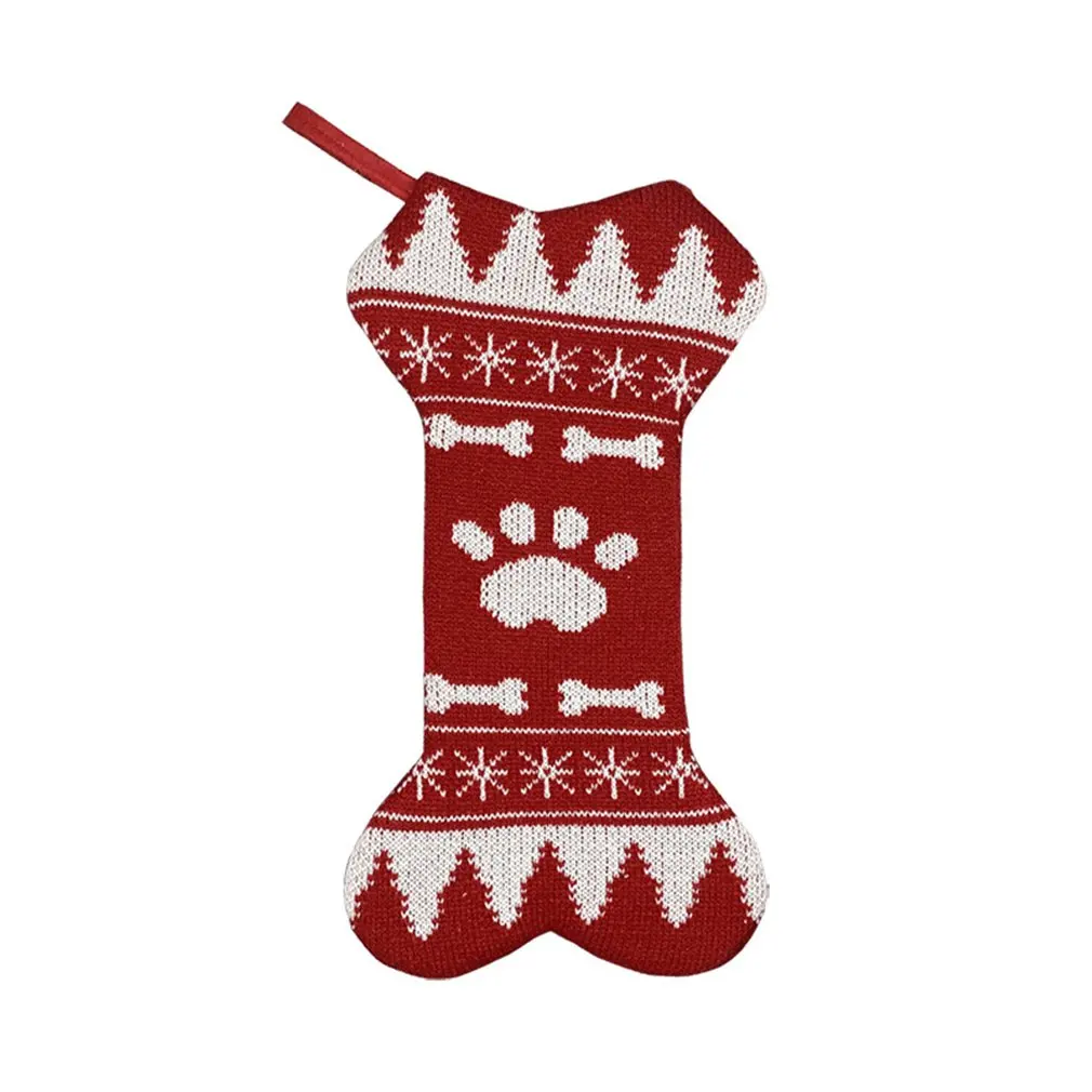 Christmas Cartoon Pet Dog Stocking Knitting Christmas Decorating Stocking Gift Stocking Christmas Gift Bag Decor For New Year
Christmas Cartoon Pet Dog Stocking Knitting Christmas Decorating Stocking Gift Stocking Christmas Gift Bag Decor For New Year