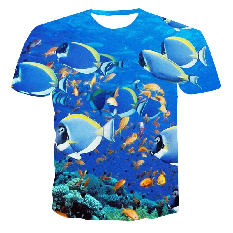 Underwater World 3D Printing Fishing Clothes Men/Boys 110-6XL Trend Round Necks Breathable Shorts Sleeve Tops Oversized T-shirts
Underwater World 3D Printing Fishing Clothes Men/Boys 110-6XL Trend Round Necks Breathable Shorts Sleeve Tops Oversized T-shirts