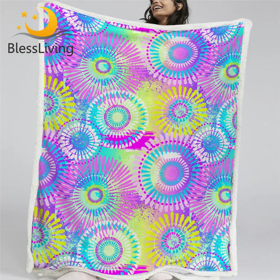 BlessLiving Fireworks Pink Blanket Girls Blankets For Beds Neon Colorful Urban Custom Blanket on Sofa Floral Plush Bedspreads 
BlessLiving Fireworks Pink Blanket Girls Blankets For Beds Neon Colorful Urban Custom Blanket on Sofa Floral Plush Bedspreads