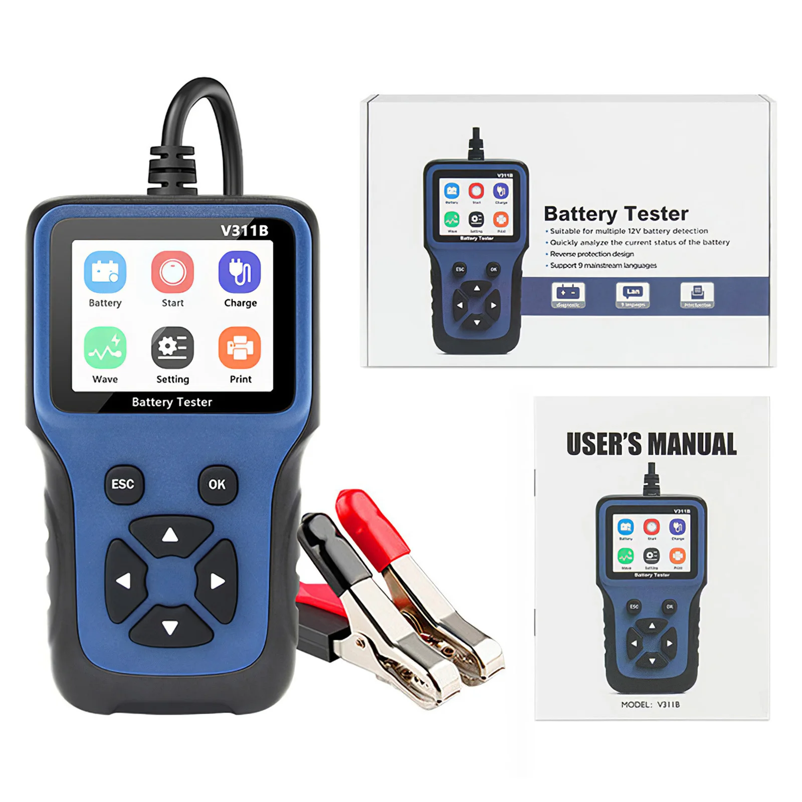 Новый Автомобильный анализатор нагрузки Cricut инструменты для диагностики автомобиля 12 В Автомобильное зарядное устройство тестер анализат...
Новый Автомобильный анализатор нагрузки Cricut инструменты для диагностики автомобиля 12 В Автомобильное зарядное устройство тестер анализат...