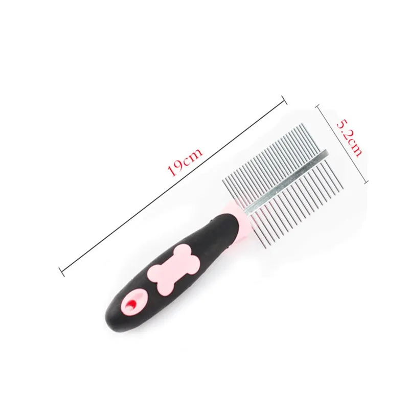 Pet Stainless Steel Comb Double Side Comb Steel Needle Comb Dog Comb Pet Hair Removal Comb Pet Beauty Pet Hair Remover Supplies
Pet Stainless Steel Comb Double Side Comb Steel Needle Comb Dog Comb Pet Hair Removal Comb Pet Beauty Pet Hair Remover Supplies