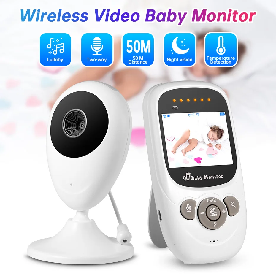 New 2.4 inch Wireless Digital Video Baby Monitor Resolution Baby Nanny Security Camera Night Vision Temperature Monitoring 
New 2.4 inch Wireless Digital Video Baby Monitor Resolution Baby Nanny Security Camera Night Vision Temperature Monitoring
