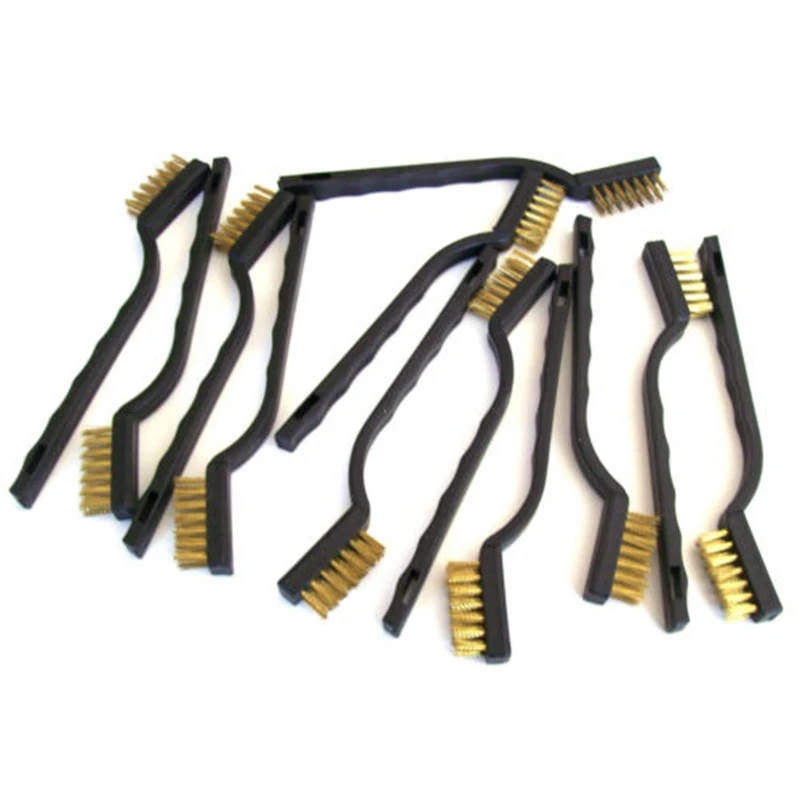 12 Pieces 172.5mm ABS Comfortable Handle For Cleaning Polishing Tools Brass Wire Brushes Brass Brush
12 Pieces 172.5mm ABS Comfortable Handle For Cleaning Polishing Tools Brass Wire Brushes Brass Brush