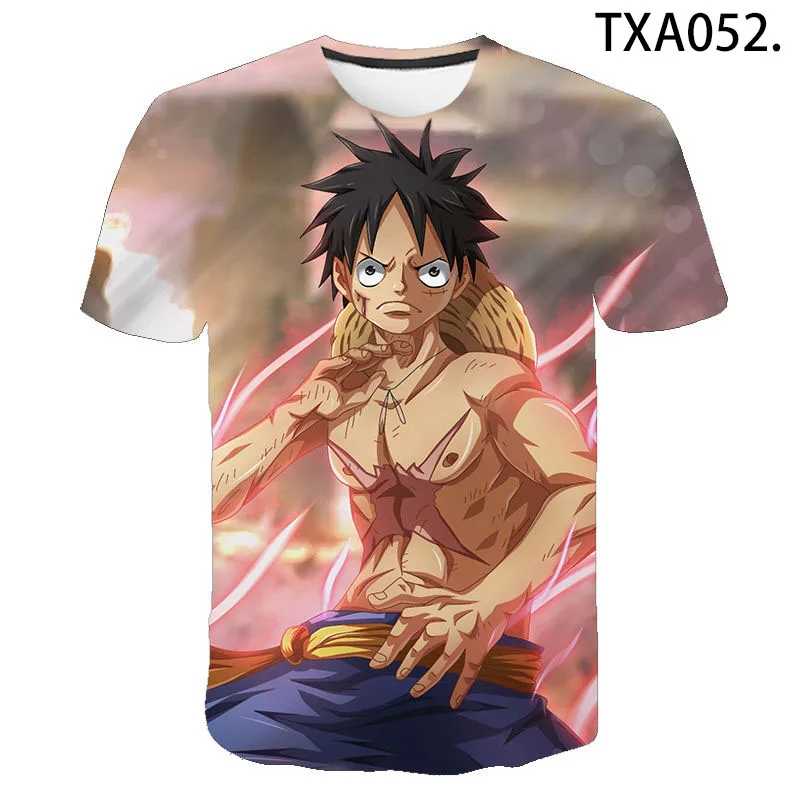 2020 Summer One Piece 3D T shirt Boy Girl Kids Fashion Streetwear Men Women Children Printed T-shirt Cartoon Anime Tops Tee
2020 Summer One Piece 3D T shirt Boy Girl Kids Fashion Streetwear Men Women Children Printed T-shirt Cartoon Anime Tops Tee
