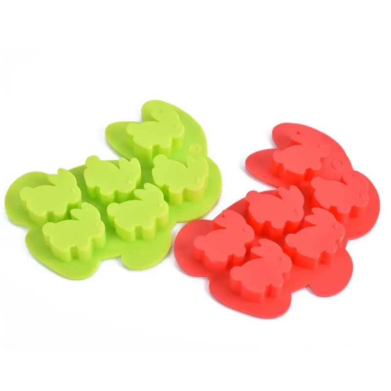 K5DC 6-Cavity Happy Easter Cute 3D Rabbit Bunny Shaped Silicone Cake Fondant DIY Mold Pudding Chocolate Baking Mould Soap Ice
K5DC 6-Cavity Happy Easter Cute 3D Rabbit Bunny Shaped Silicone Cake Fondant DIY Mold Pudding Chocolate Baking Mould Soap Ice