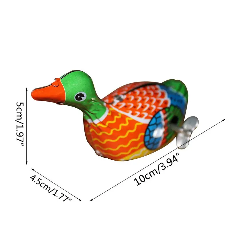 Retro Vintage Classic Clockwork Wind Up Walking Metal Tin Swimming Duck Goose Kids Toy Gift
Retro Vintage Classic Clockwork Wind Up Walking Metal Tin Swimming Duck Goose Kids Toy Gift