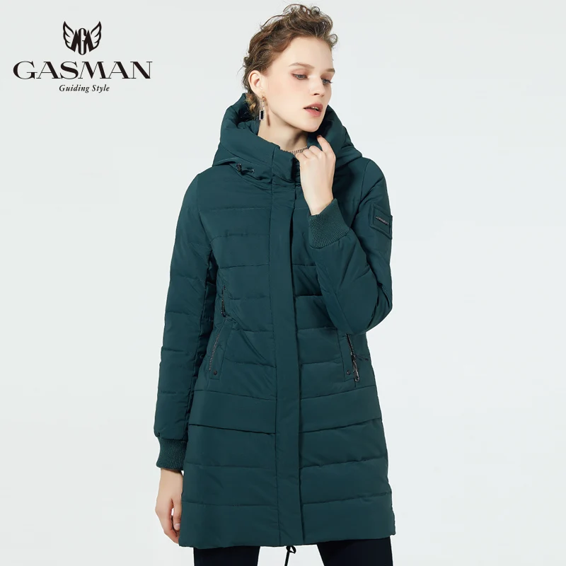 GASMAN 2019 пуховик на зиму для женщин куртка зимняя женская теплая парка с капюшоном
