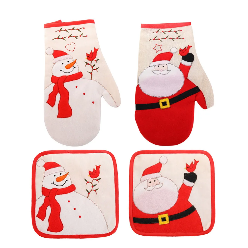 Santa Oven Mitts Food Grade Heat Resistant Silicone Kitchen Barbecue Oven Glove Cooking BBQ Grill Glove Oven Mitt Baking Manner
Santa Oven Mitts Food Grade Heat Resistant Silicone Kitchen Barbecue Oven Glove Cooking BBQ Grill Glove Oven Mitt Baking Manner