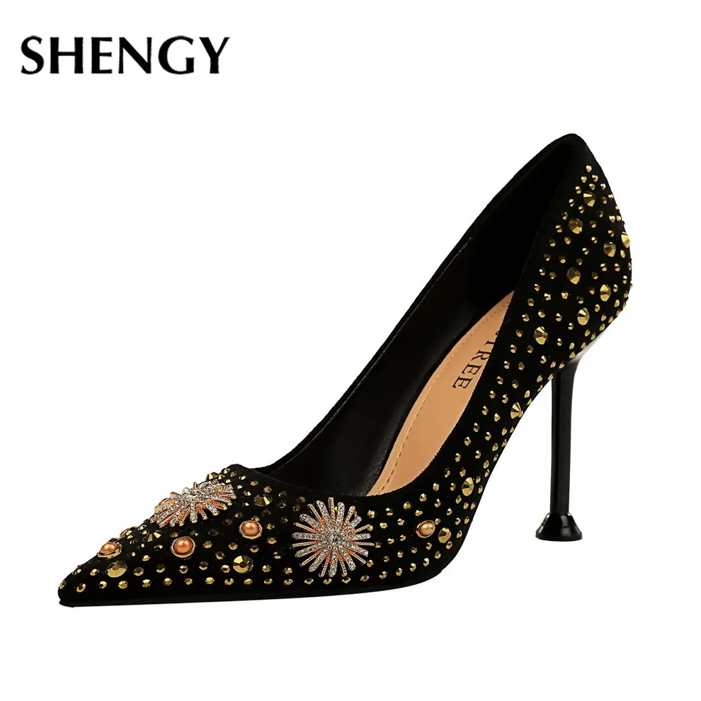 2020 Повседневная обувь для ночного клуба, украшенные кристаллами, на тонком высоком каблуке; Женские туфли на низком ходу с Модная обувь на в...
2020 Повседневная обувь для ночного клуба, украшенные кристаллами, на тонком высоком каблуке; Женские туфли на низком ходу с Модная обувь на в...