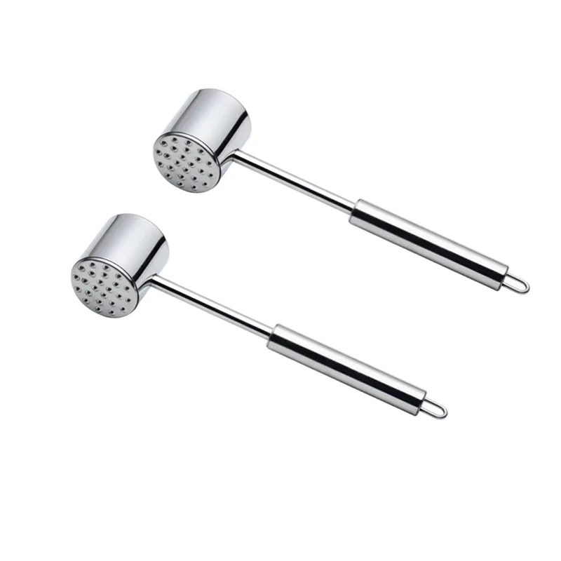 304 Stainless Steel Steak Loose Meat Hammer Meat Tenderizer Long Handle Beef Steak Kitchen Tools
304 Stainless Steel Steak Loose Meat Hammer Meat Tenderizer Long Handle Beef Steak Kitchen Tools