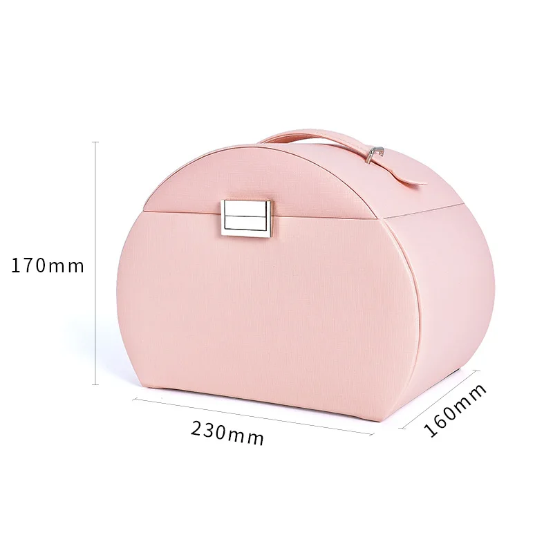 Princess Style Jewelry Box-exquisite Girl Gift, Double-layer Large-capacity Cosmetic Box Jewelry Boxes
Princess Style Jewelry Box-exquisite Girl Gift, Double-layer Large-capacity Cosmetic Box Jewelry Boxes