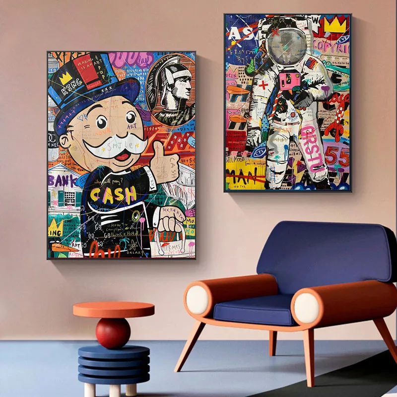 Abstract Colorful Characters Wall Art Canvas Painting Nordic Posters and Prints Wall Pictures for Living Home Decor Frameless
Abstract Colorful Characters Wall Art Canvas Painting Nordic Posters and Prints Wall Pictures for Living Home Decor Frameless