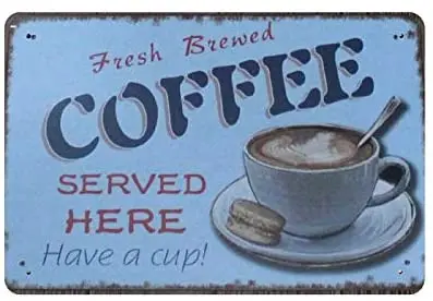 Metal Tin Signs Coffee Home Decor Art Poster Vintage Bakery Kitchen Cafe Wall Decoration 8x12 Inches
Metal Tin Signs Coffee Home Decor Art Poster Vintage Bakery Kitchen Cafe Wall Decoration 8x12 Inches