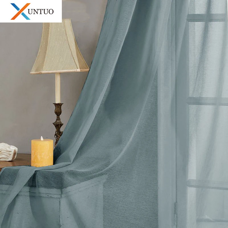 XUNTUO Solid Tulle Curtains for Living Room the Bedroom Sheer Curtains for Kitchen Modern Tulle Voile Door Window Cortinas
XUNTUO Solid Tulle Curtains for Living Room the Bedroom Sheer Curtains for Kitchen Modern Tulle Voile Door Window Cortinas