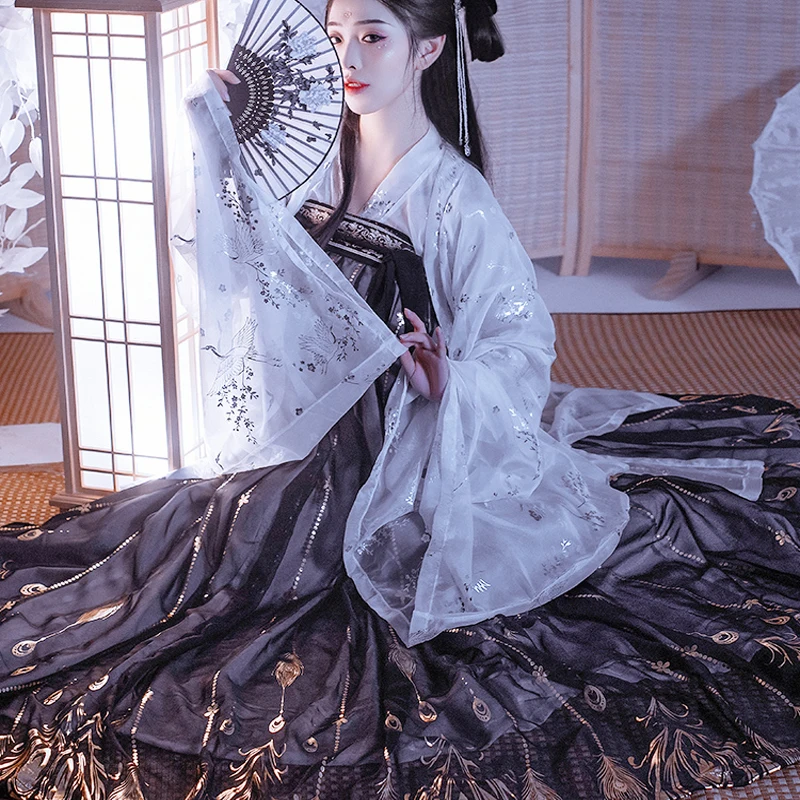 Ancient Chinese Costume Fairy Cosplay Hanfu Dress Women Vintage Tang Suit Girl Princess Costume Hanfu Folk Dance Dress DQS432
Ancient Chinese Costume Fairy Cosplay Hanfu Dress Women Vintage Tang Suit Girl Princess Costume Hanfu Folk Dance Dress DQS432