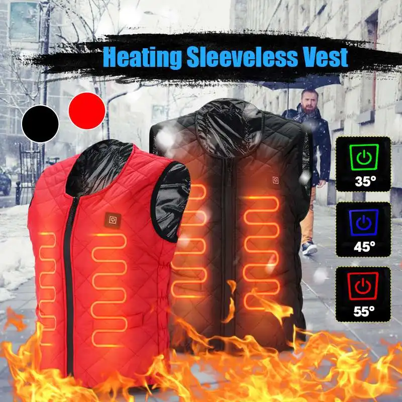 Men Women Outdoor Electric Heating Seven Zone Intelligent Heating Vest Jacket with Cashmere inside Waistcoat For Sports Hiking
Men Women Outdoor Electric Heating Seven Zone Intelligent Heating Vest Jacket with Cashmere inside Waistcoat For Sports Hiking