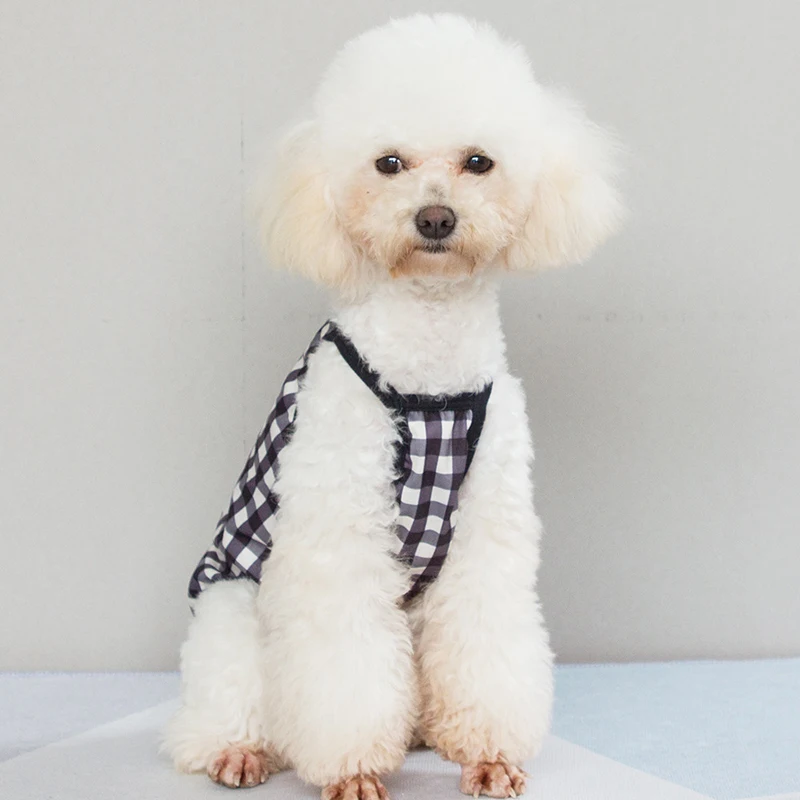 Summer Pet Clothes Dog T-shirt Lattice Sling Dog Vest For Small Medium Dogs Accessories Pet Supplies Cat Vest Shirts XS-L
Summer Pet Clothes Dog T-shirt Lattice Sling Dog Vest For Small Medium Dogs Accessories Pet Supplies Cat Vest Shirts XS-L