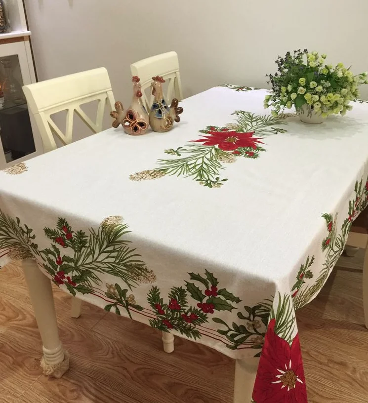Christmas tableclothTable Cloth Runner Party Decorations Tablecloth Printed DinnerTable Cover 150*260cm
Christmas tableclothTable Cloth Runner Party Decorations Tablecloth Printed DinnerTable Cover 150*260cm