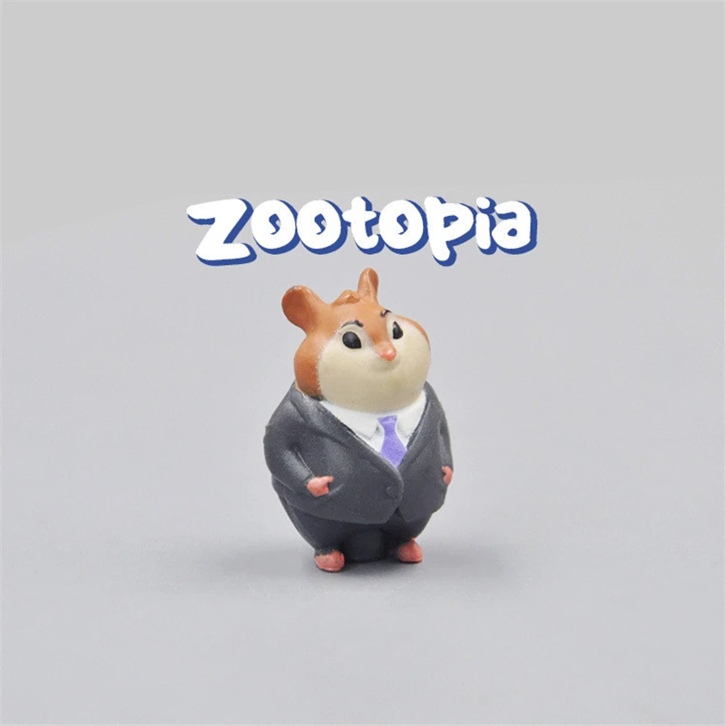 Игрушки Disney Pixar Zootopia мультяшная аниме-фигурка утопия Ник лиса Джуди кукла-модель