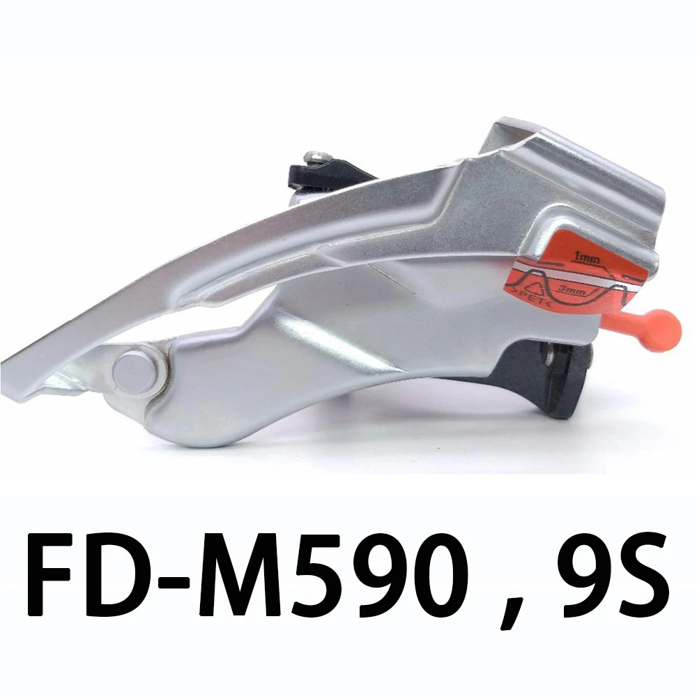 Deore FD M590 9 скоростей 3S велосипед передний переключатель MTB горный shifthers Запчасти