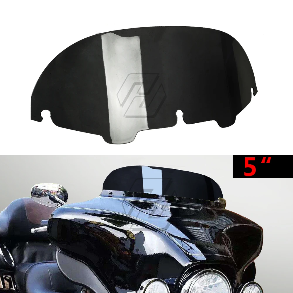 Чехол для лобового стекла мотоцикла 5 дюймов Harley Touring Electra Glide FLHTC FLHX FL 1996-2013 - купить